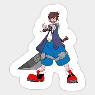 MateriaHearts Pose Sticker